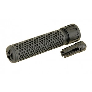 Модель глушителя BD KAC Style QDC Airsoft Quick Detach Suppressor/BK (Big Dragon)